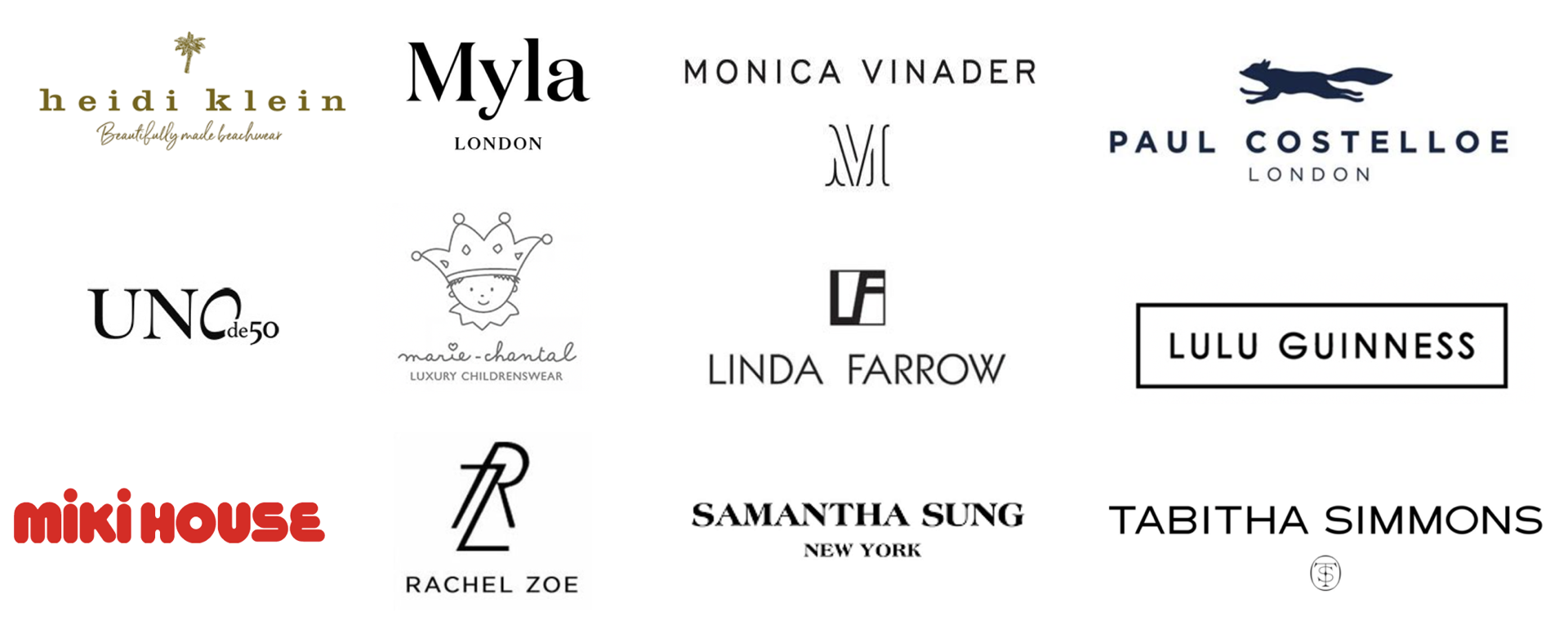 Chicmi brands list